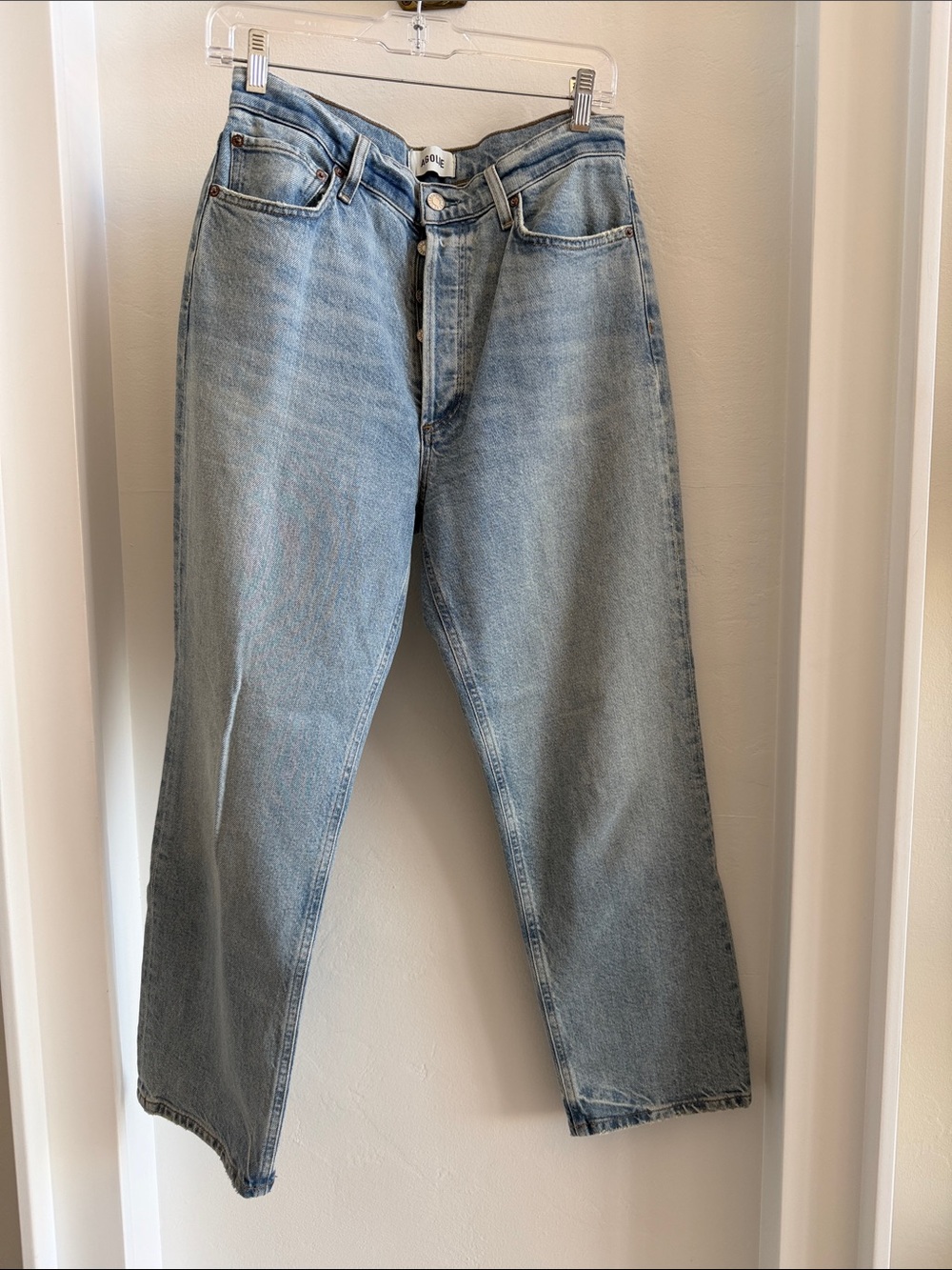 Agolde 90s Pinch in Ripple. Size 29